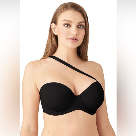 Wacoal Red Carpet Strapless Bra 34DD & 38D Black - 854199 - NWT - Picture 3 of 11
